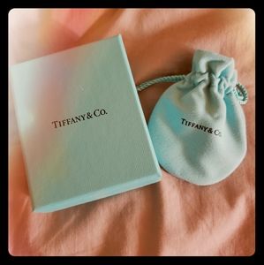 Tiffany's box and silver keeper bag